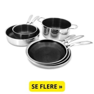 Køkkensæt med nonstick belægning